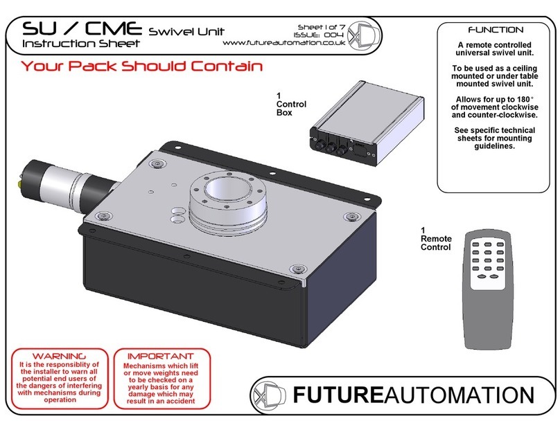 Future Automation TTR60 User manual Future Automation TTR60 User manual
