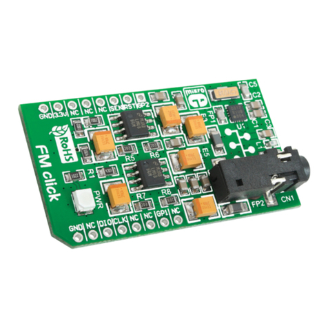 mikroElektronika FM Click User manual