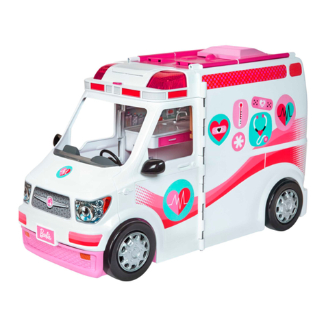 Mattel Barbie FRM19 instructions