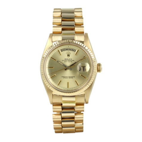Rolex OYSTER DAY-DATE Quick set