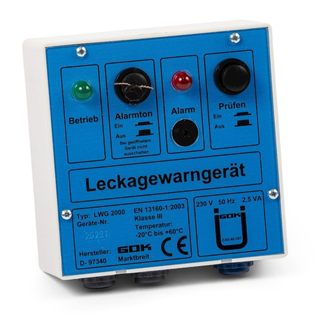 GOK LWG 2000 User instructions