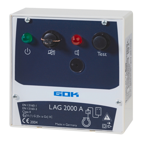 GOK LAG 2000 A Assembly and operating manual