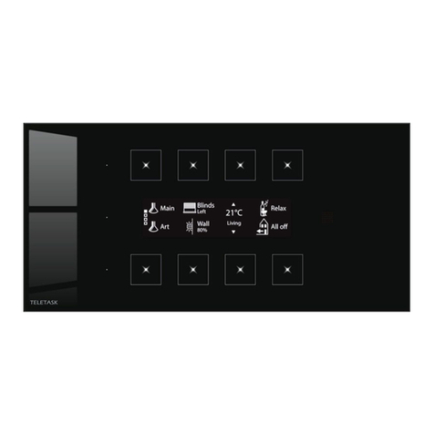 Teletask AURUS-OLED PLUS User manual
