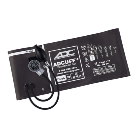 ADC Adcuff+ Directions for Use, Care & Maintenance