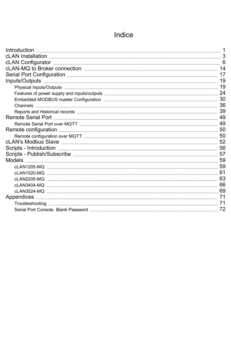 exemys cLAN-MQ Series user manual