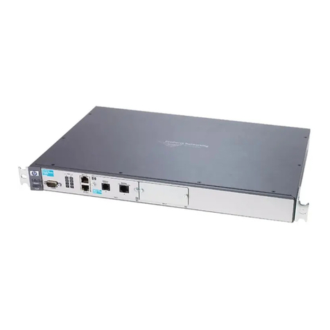 HP ProCurve Secure 7102dl Assembly instructions