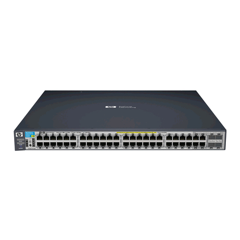 HP ProCurve 3500-48-PoE Assembly instructions