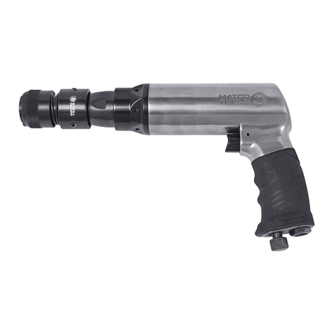 Matco Tools MT1718 Operating instructions, warning information, parts breakdown