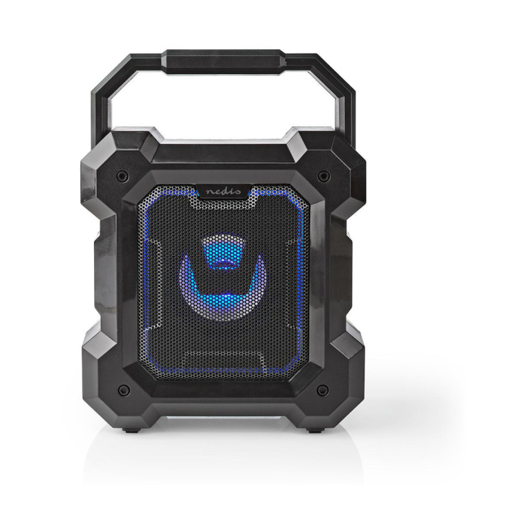 nedis SPBT1003BK quick start guide
