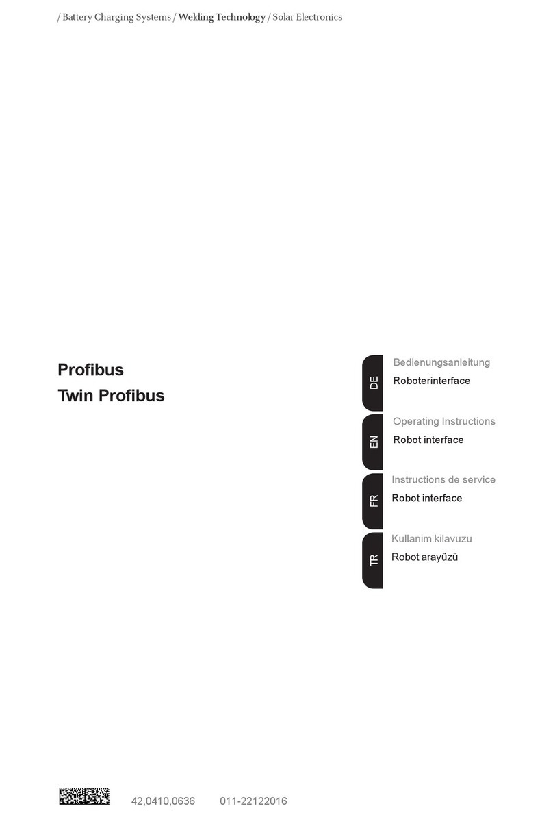 FRO­NIUS Profibus operating instructions