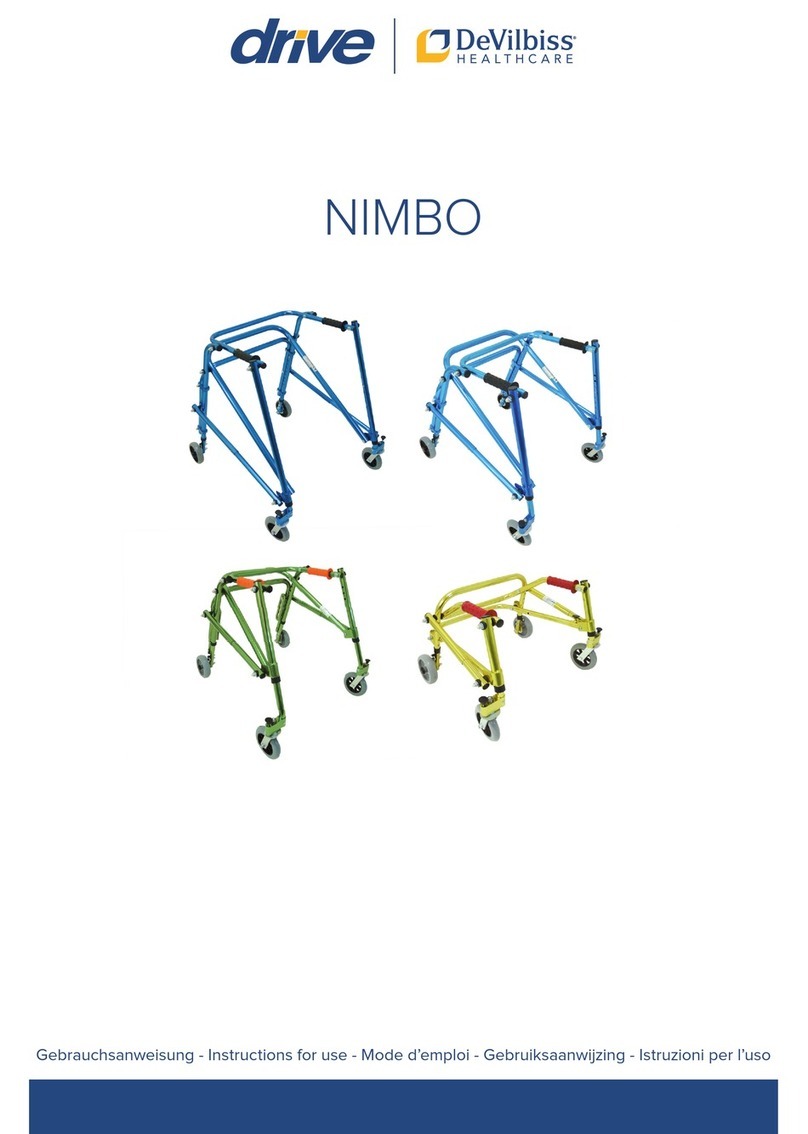 Drive DeVilbiss Healthcare NIMBO Instructions for use Drive DeVilbiss Healthcare NIMBO Instructions for use