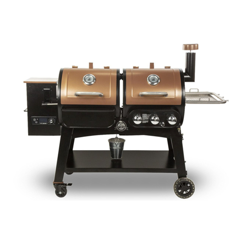 Pit Boss CHARLESTON PB1230CC Operating instructions and recipes