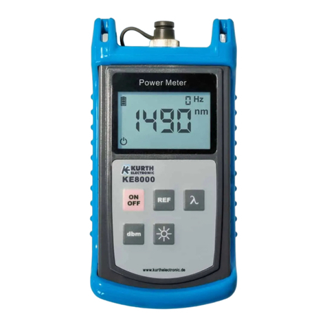 Kurth Electronic KE8000 User manual