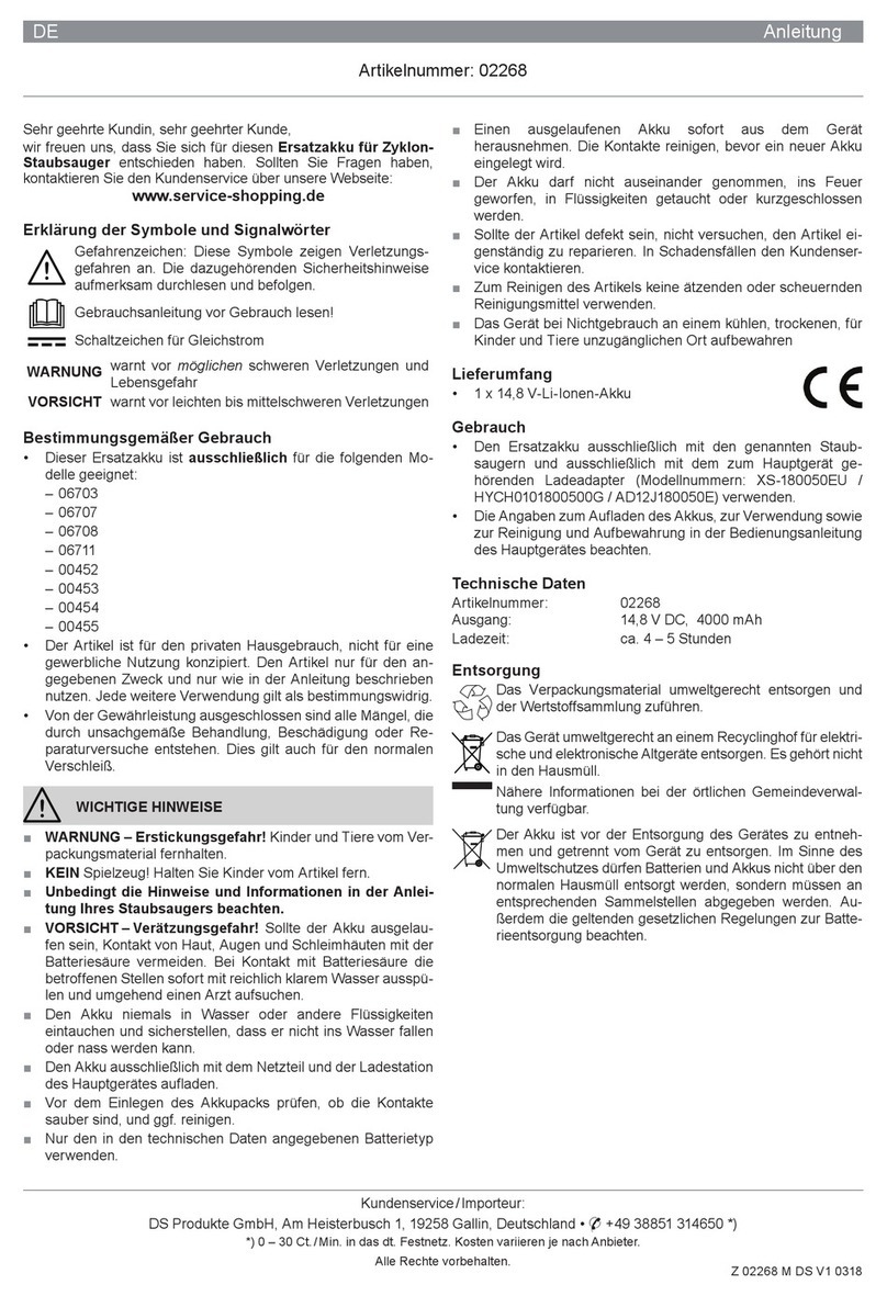 Cleanmaxx 02268 instructions