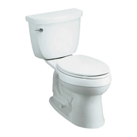 Kohler K-3496 Assembly instructions