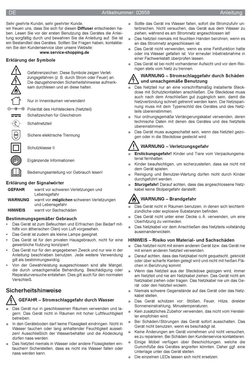 Vitalmaxx SYF402 instructions