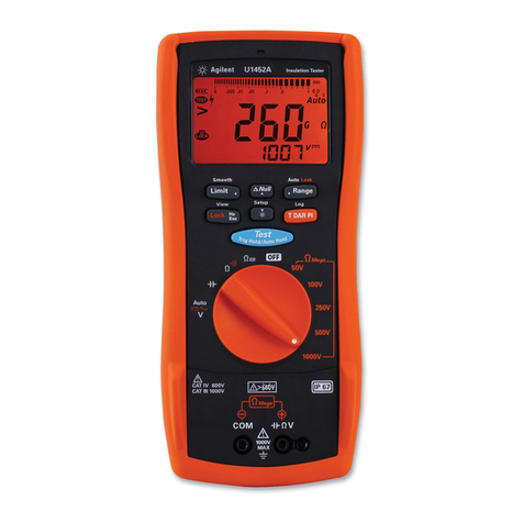 Keysight Technologies U1452A quick start guide