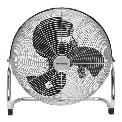 Sonnenkonig Windmaschine 14 User manual