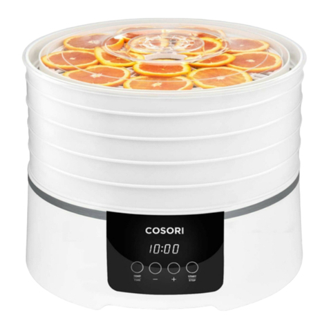 Cosori CO165-FD User manual Cosori CO165-FD User manual