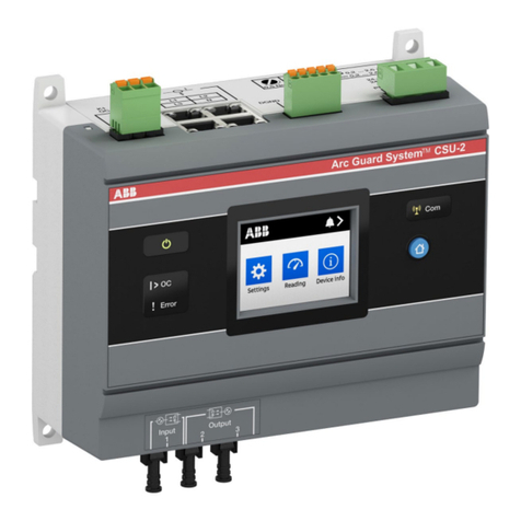 ABB CSU-2LV Installation and maintenance guide