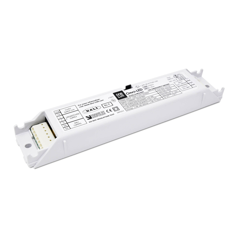One Lux OMNI-LED DST OL12/2/M3/DST User manual