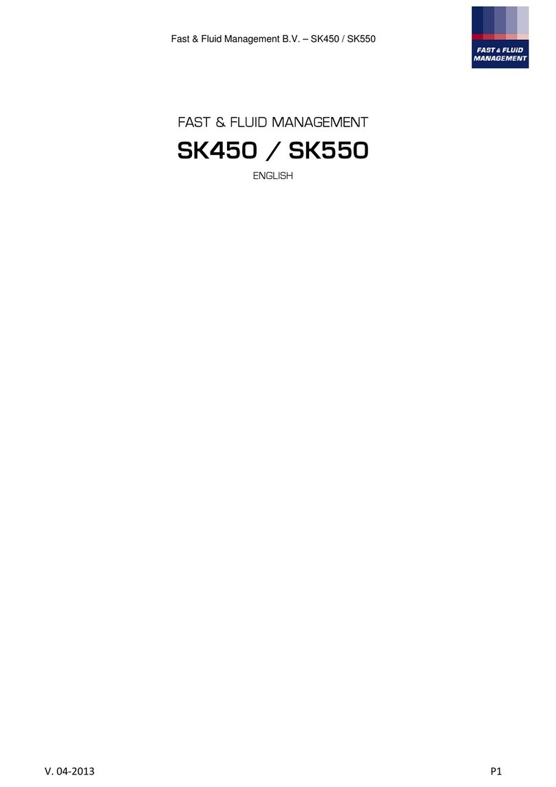 Fast & Fluid Management SK450 manual