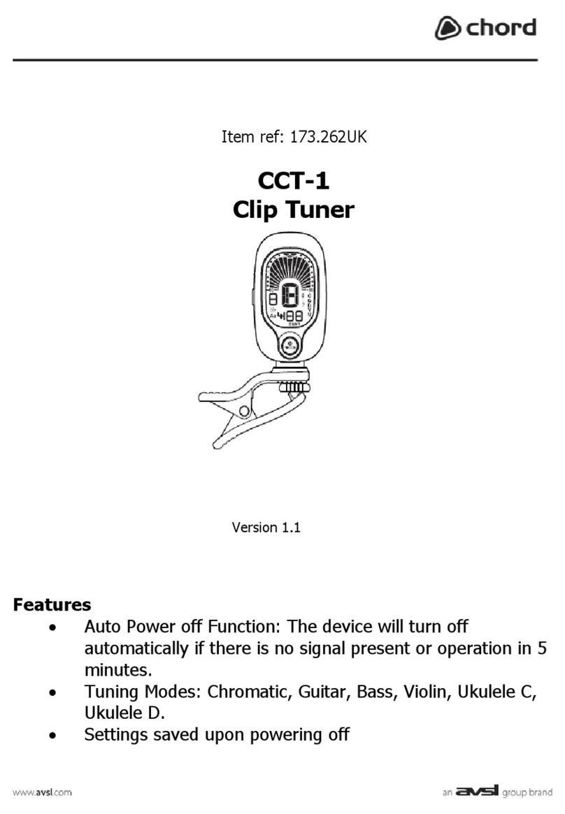 Chord CCT-1 manual