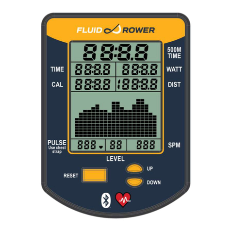 First Degree Fitness Fluid Rower FDF user guide