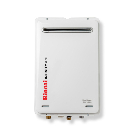 Rinnai INFINITY A-Series User manual