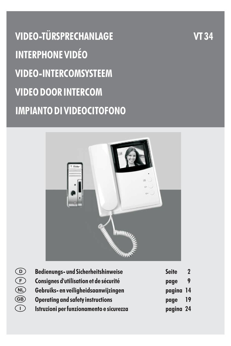 Pentatech VT 34 Operating and safety instructions