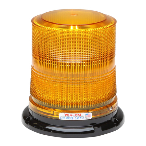 Whelen Engineering Company L22H Series User manual