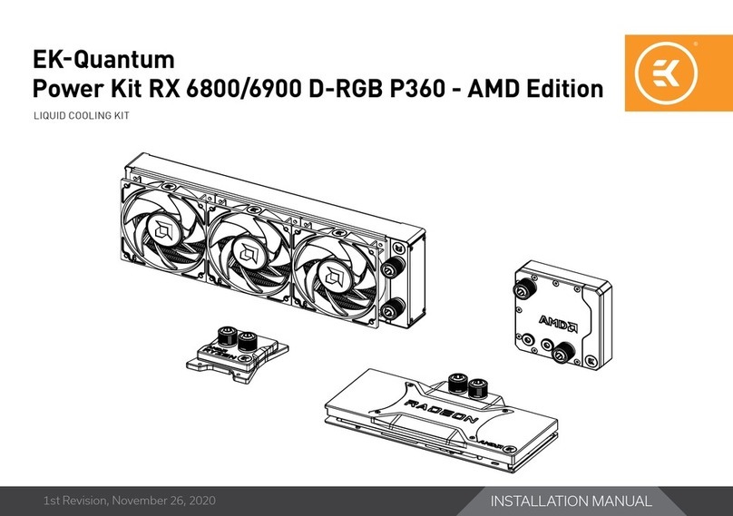 ekwb EK-Quantum RX 6800 User manual