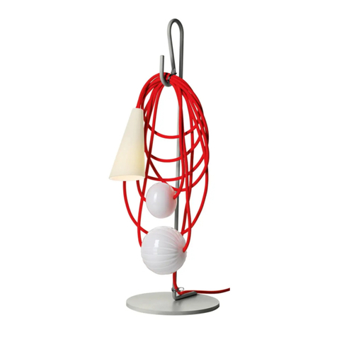 FOSCARINI Filo Tavolo User manual