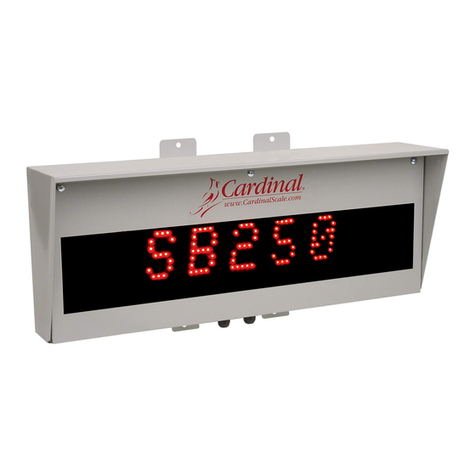Cardinal SB250 Series User manual