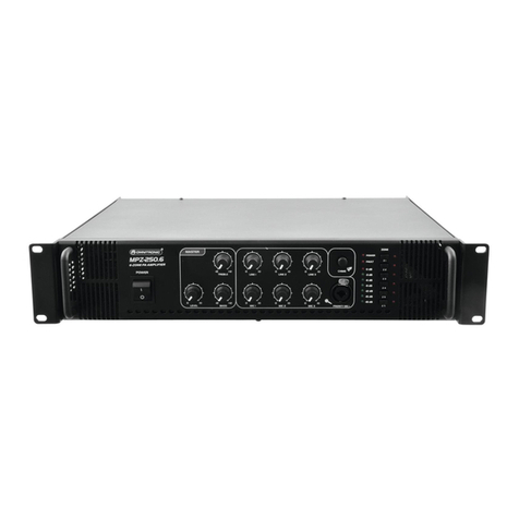 Omnitronic MP SERIES user manual