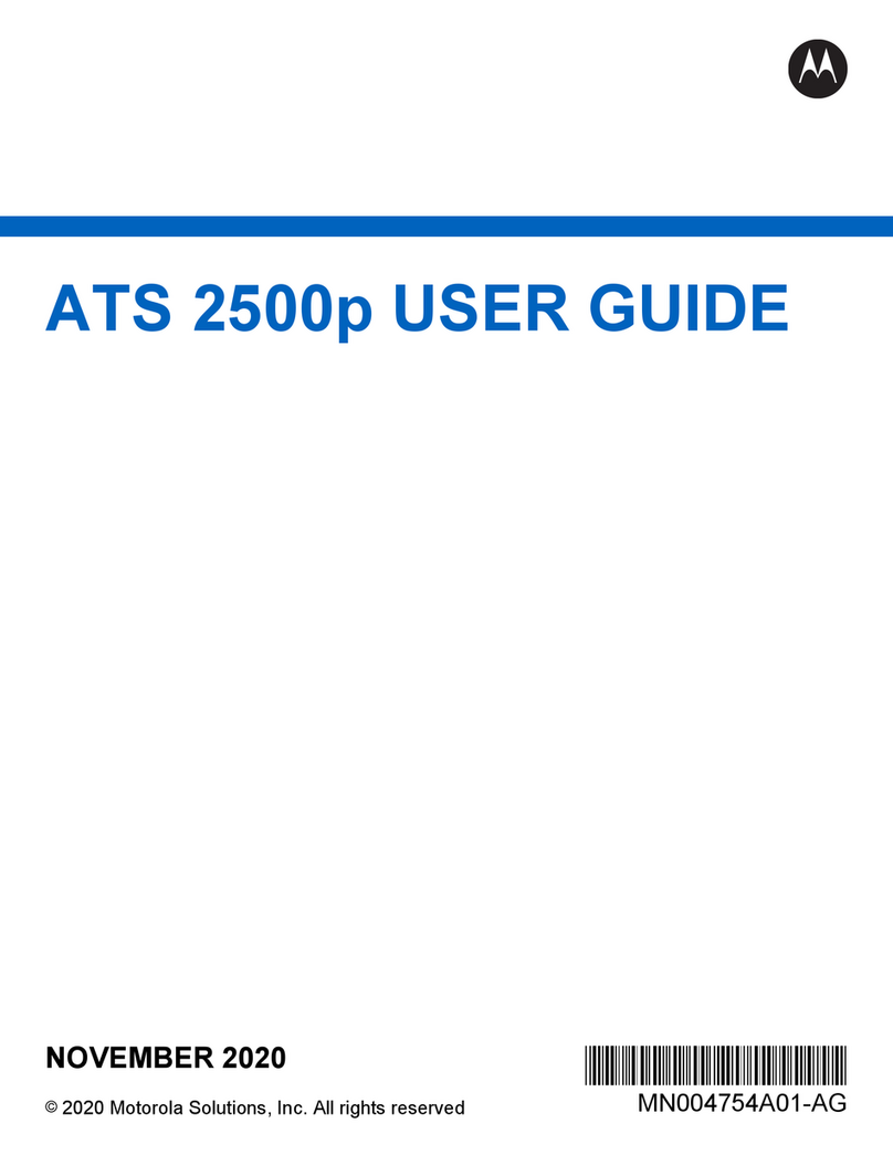 Motorola solutions ATS 2500p user guide