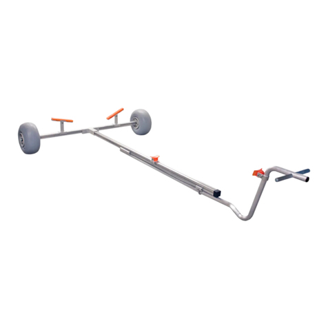 Dock Doctors Paddle Products Beach Dolly Assembly instructions