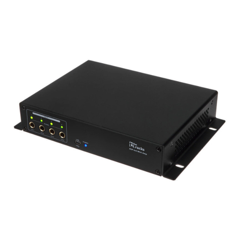 thomann the t.racks DSP 4x4 Mini Amp User manual