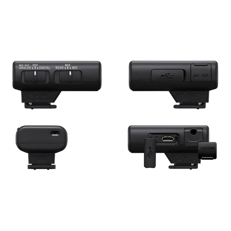 Sony ECM-W2BT Reference guide