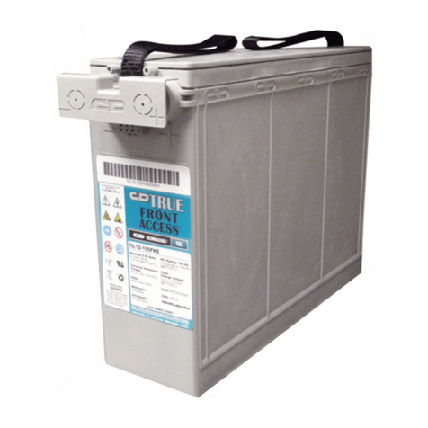 C&D Technologies TEL Series Installation and Operating Procedures