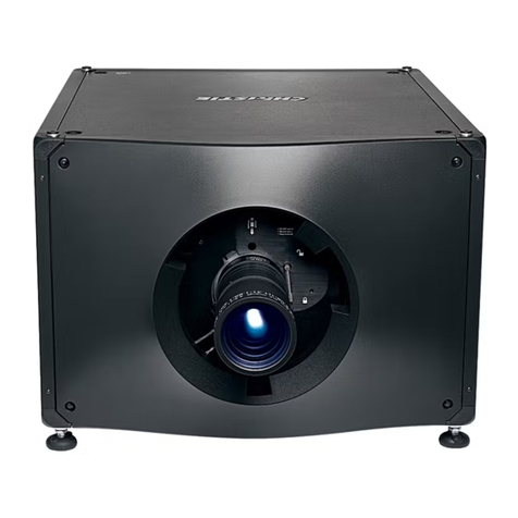 Christie Cinema 4K-RGB CP4325-RGB User manual