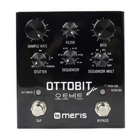 Meris OTTOBIT JR manual