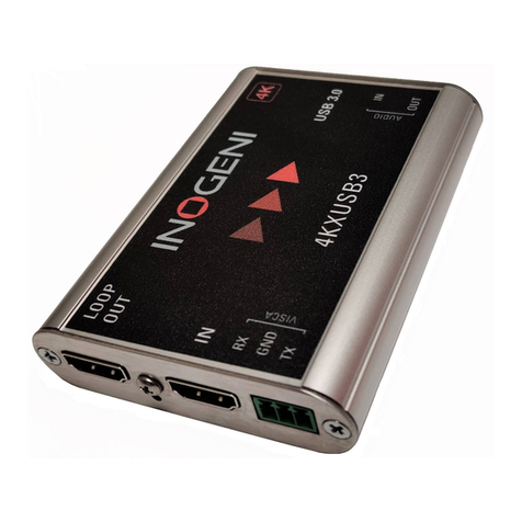 inogeni 4KXUSB3 quick start guide