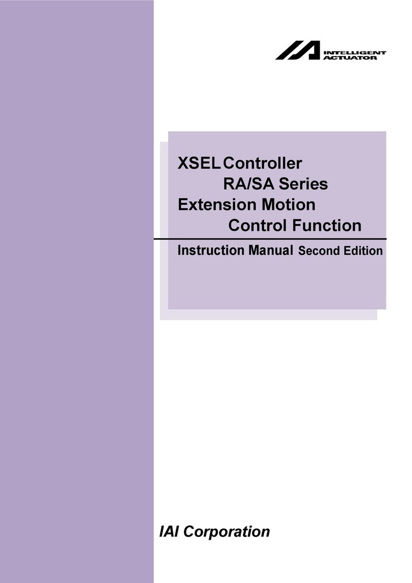 IAI RA Series User manual