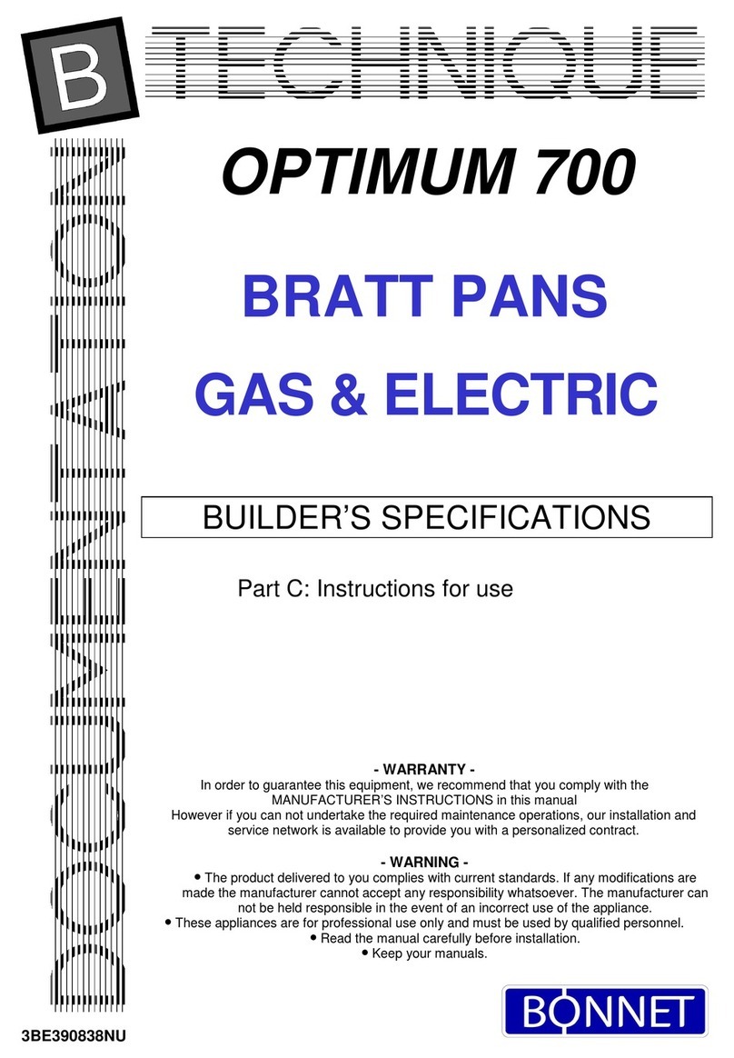 Bonnet OPTIMUM 700 Instructions for use