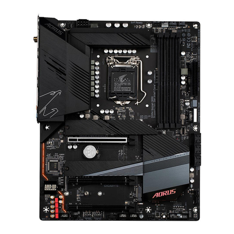 Gigabyte B560 AORUS PRO AX User manual