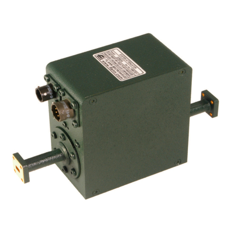 Flann Microwave 624 Instrument manual