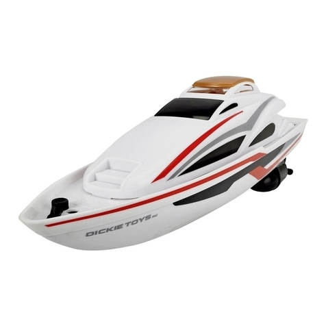 DICKIE TOYS RC SEA CRUISER operating instructions