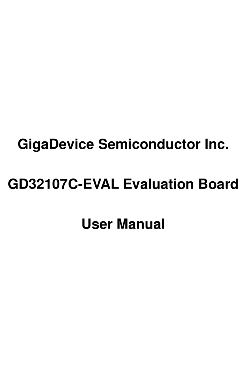 GigaDevice Semiconductor GD32107C-EVAL User manual