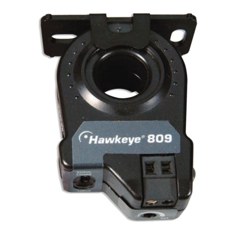 Veris Industries Hawkeye 809 User manual